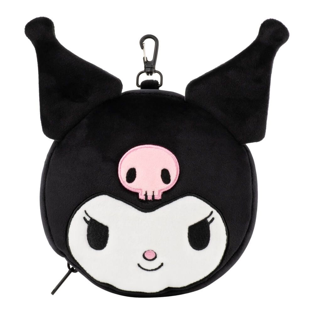 Relaxeazzz Sanrio Kuromi Travel Pillow & Eye Mask Set