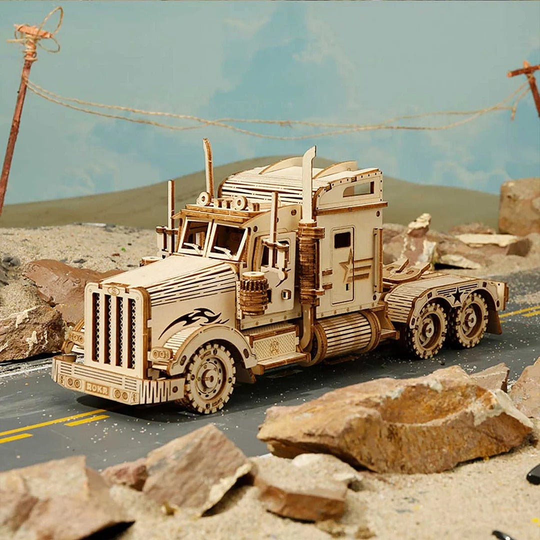 ROKR Heavy Truck 3D Wooden Puzzle