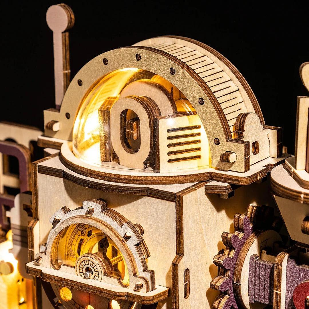 ROKR Marble Chocolate Factory 3D Wooden Puzzle, image 3