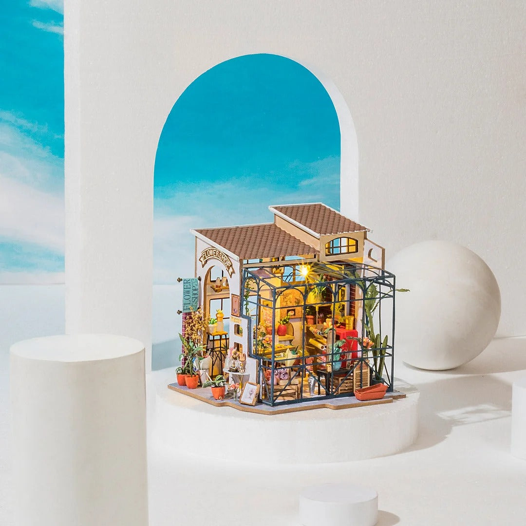 Rolife Emily's Flower Shop DIY Miniature House Kit