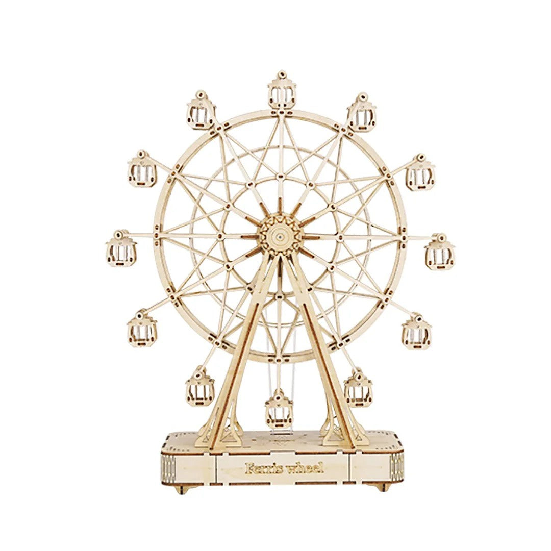 Rolife Ferris Wheel DIY Music Box 3D Wooden Puzzle