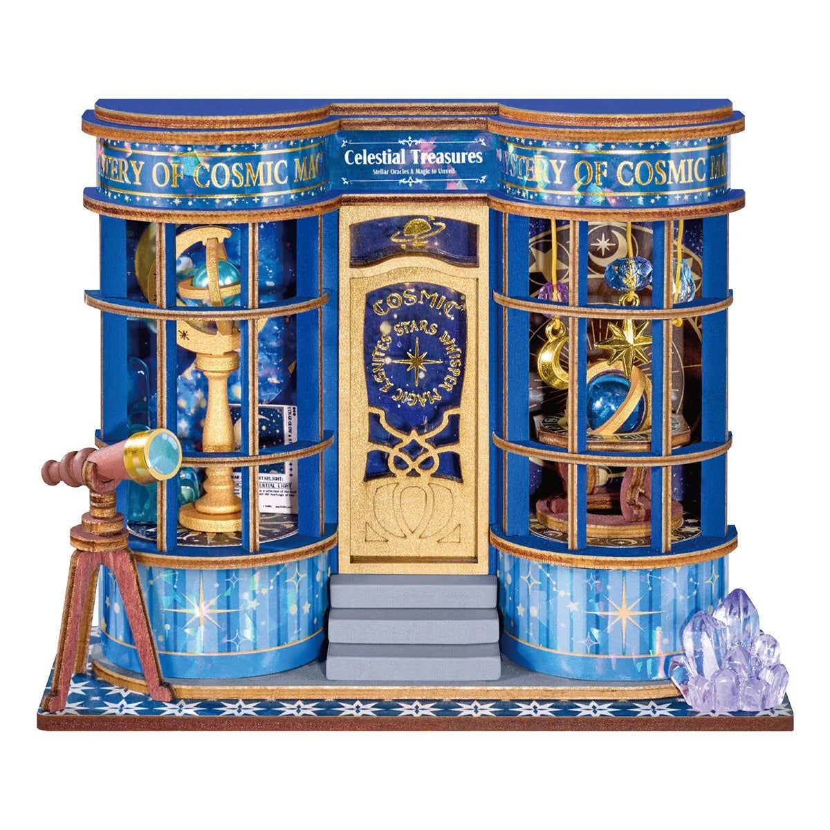 Rolife Magic Astronomy Shop DIY Miniature House Kit