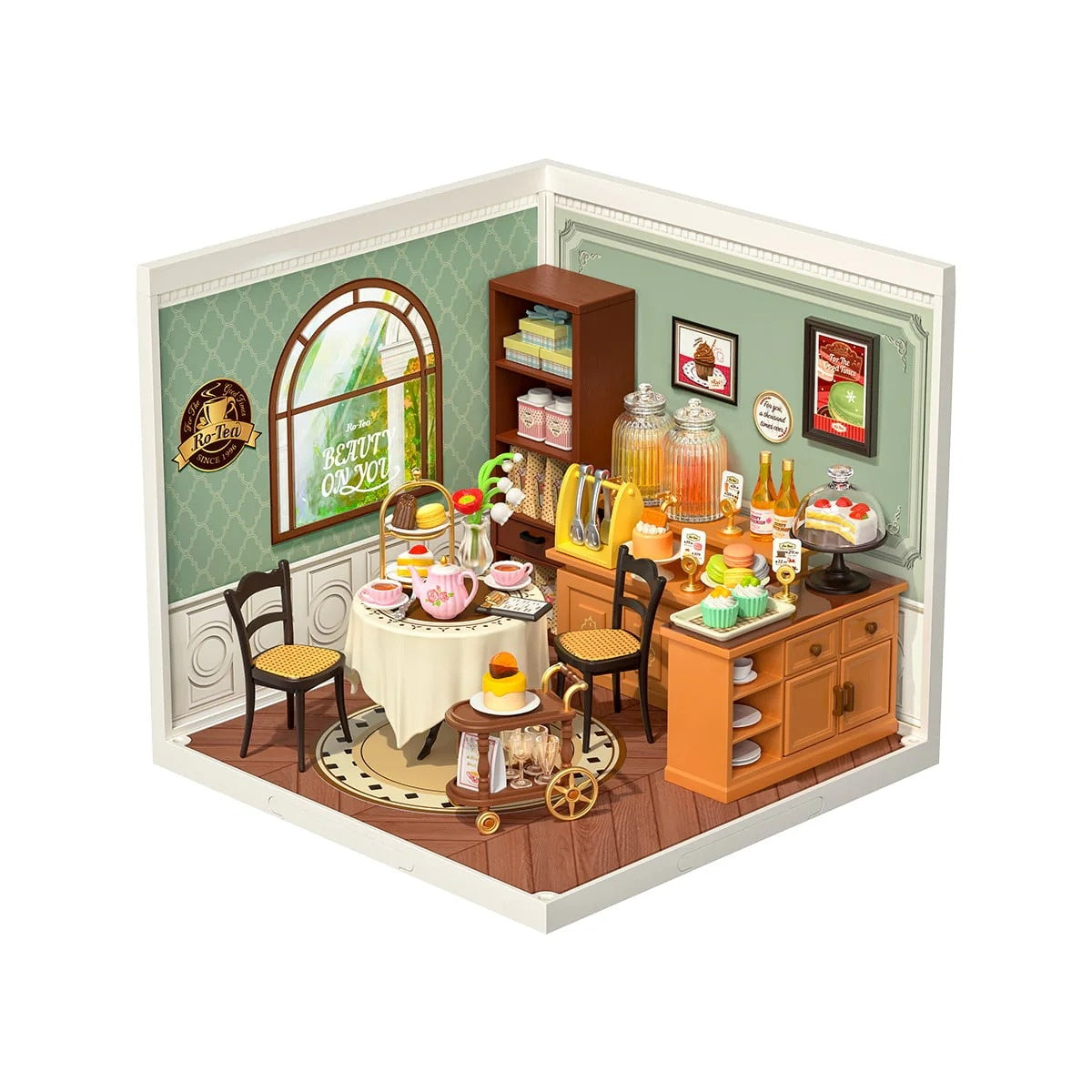 Rolife Sweet Sips Tea DIY Miniature House Kit
