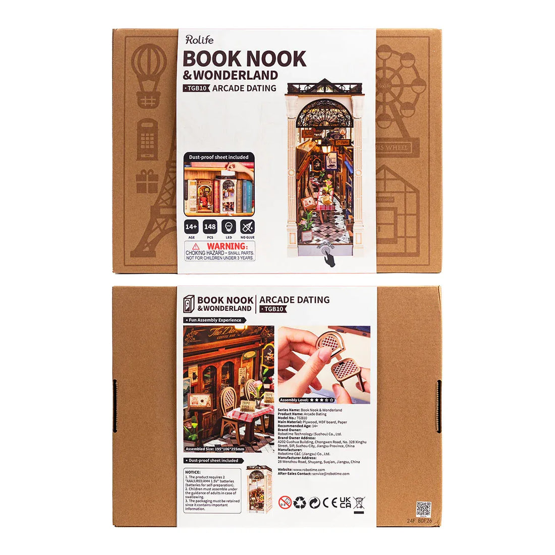 Rolife Arcade Dating DIY Book Nook Kit - TGB10, image 7