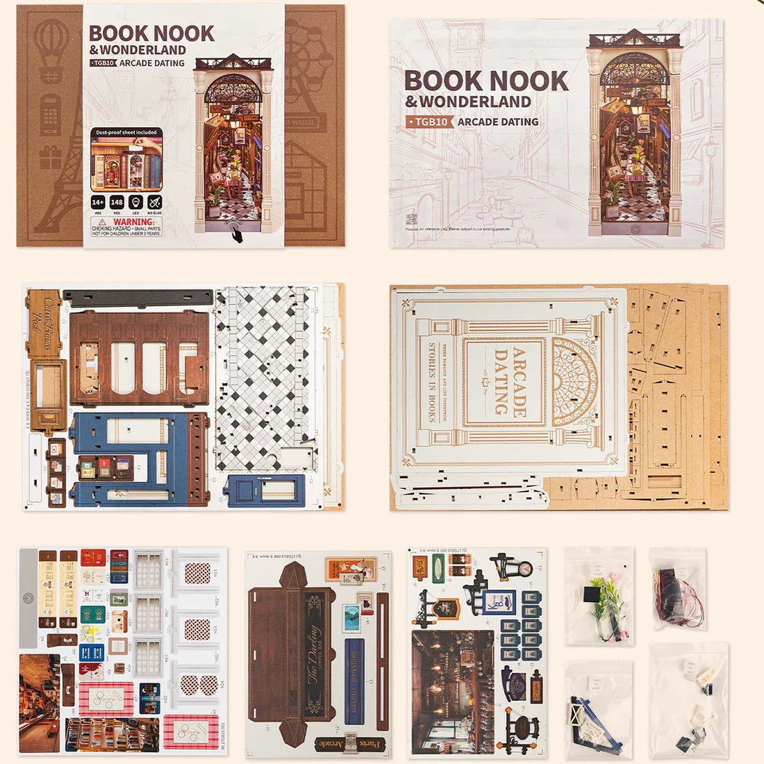 Rolife Arcade Dating DIY Book Nook Kit - TGB10, image 6
