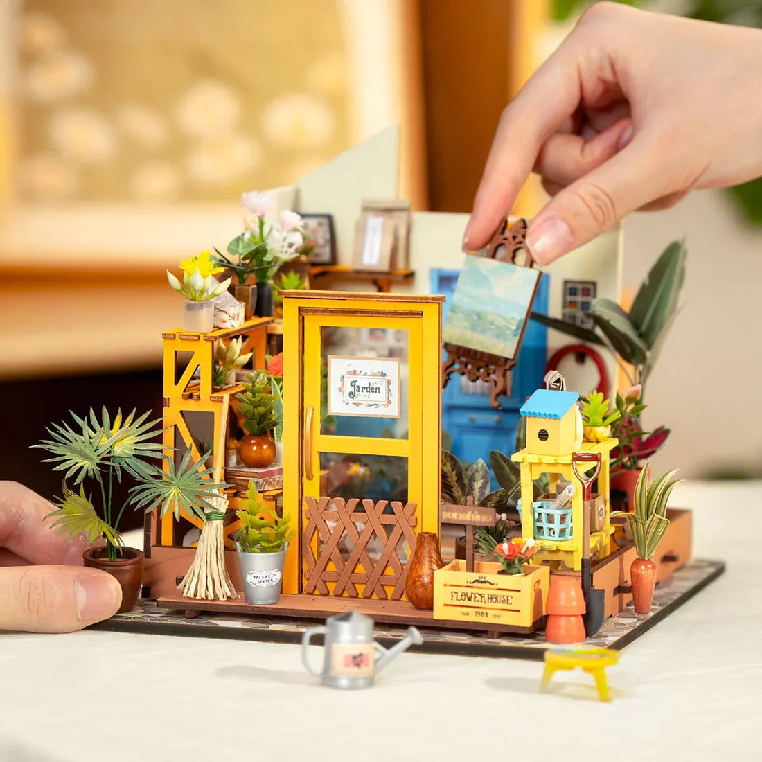 Rolife Cathy's Flower House DIY Miniature House Kit - DG104, image 7