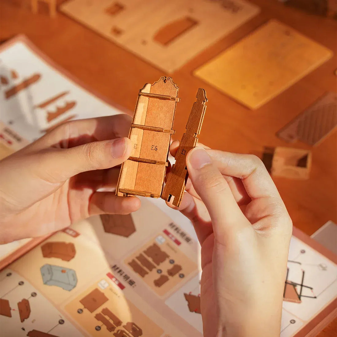 Rolife Corner Bookstore DIY Miniature House Kit - DG164, image 6