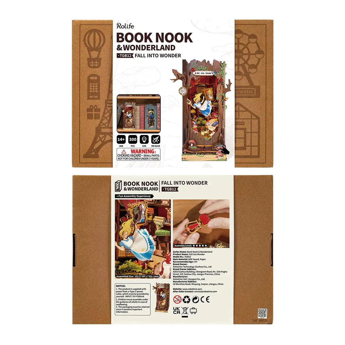Rolife Fall into Wonder DIY Book Nook Kit - TGB12, image 10