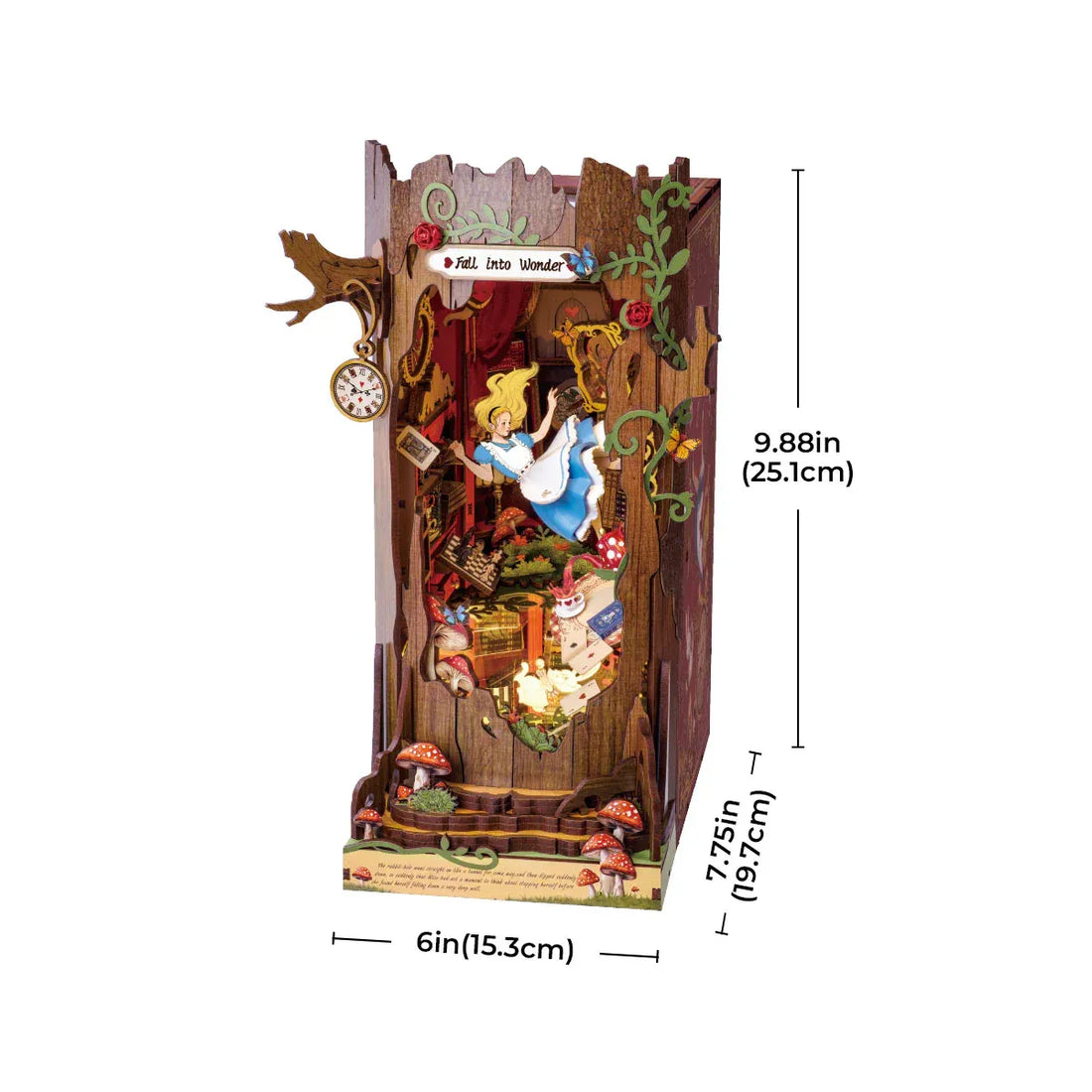 Rolife Fall into Wonder DIY Book Nook Kit - TGB12, image 9