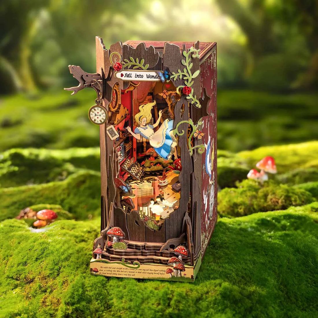 Rolife Fall into Wonder DIY Book Nook Kit - TGB12, image 3
