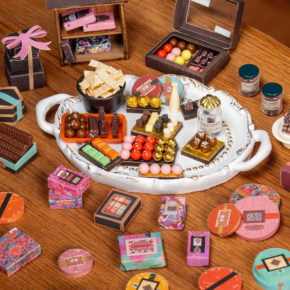 Rolife Henry's Chocolate DIY Miniature House Kit - DG174, image 4