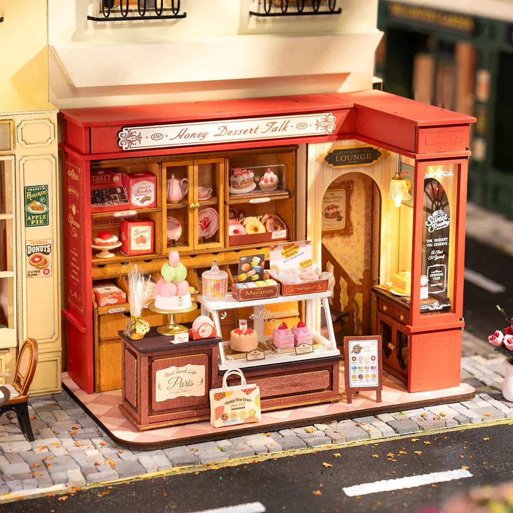 Rolife Honey Dessert Talk DIY Miniature House Kit - DG168, image 5