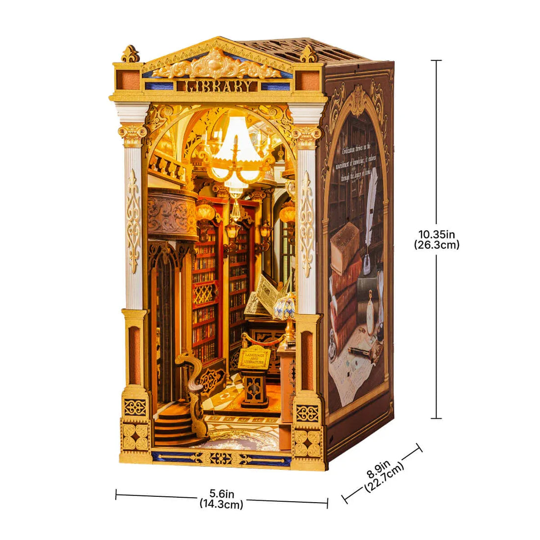 Rolife Library of Wonders DIY Book Nook Kit - TGB16, image 6