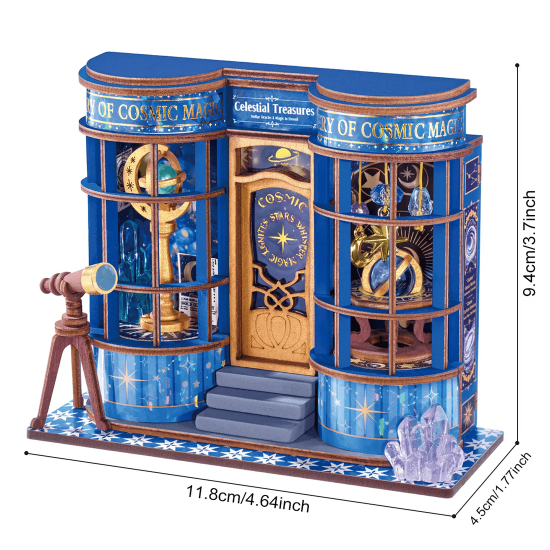 Rolife Magic Astronomy Shop DIY Miniature House Kit, image 6