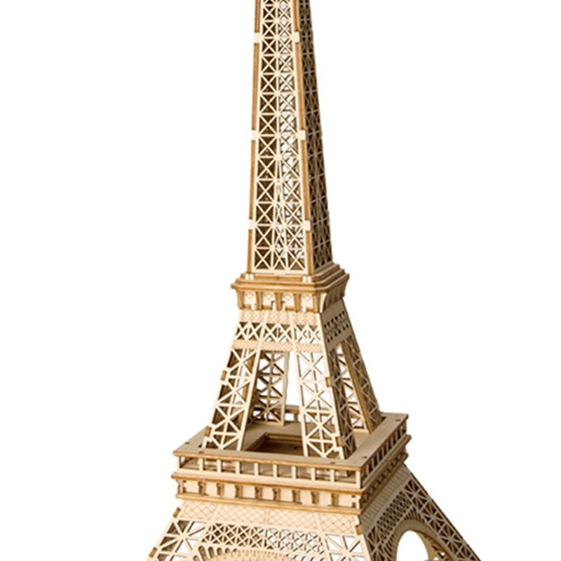 Rolife Modern Eiffel Tower 3D Wooden Puzzle, image 3