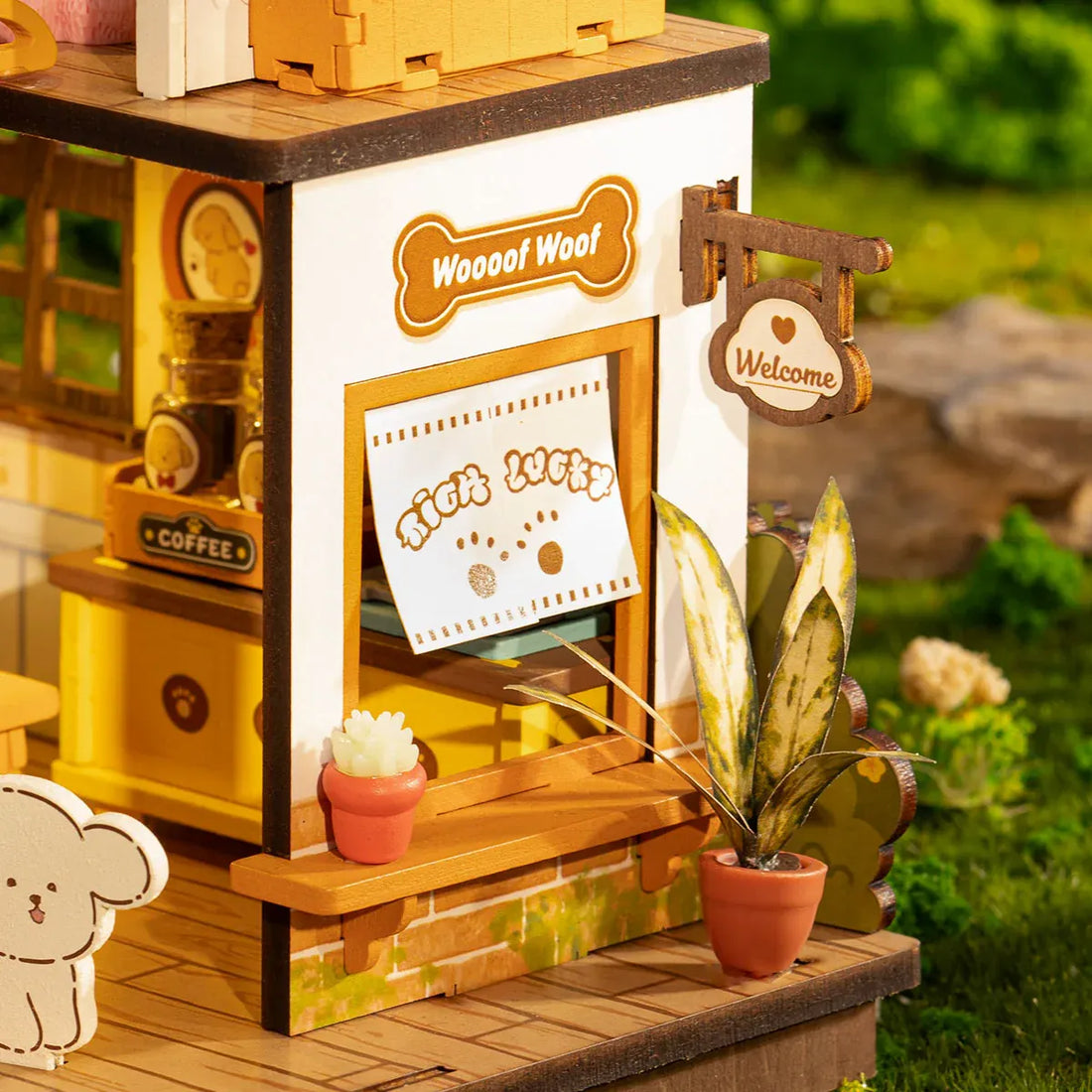 Rolife Puppy's Cozy Villa DIY Miniature House Kit - DG169, image 5