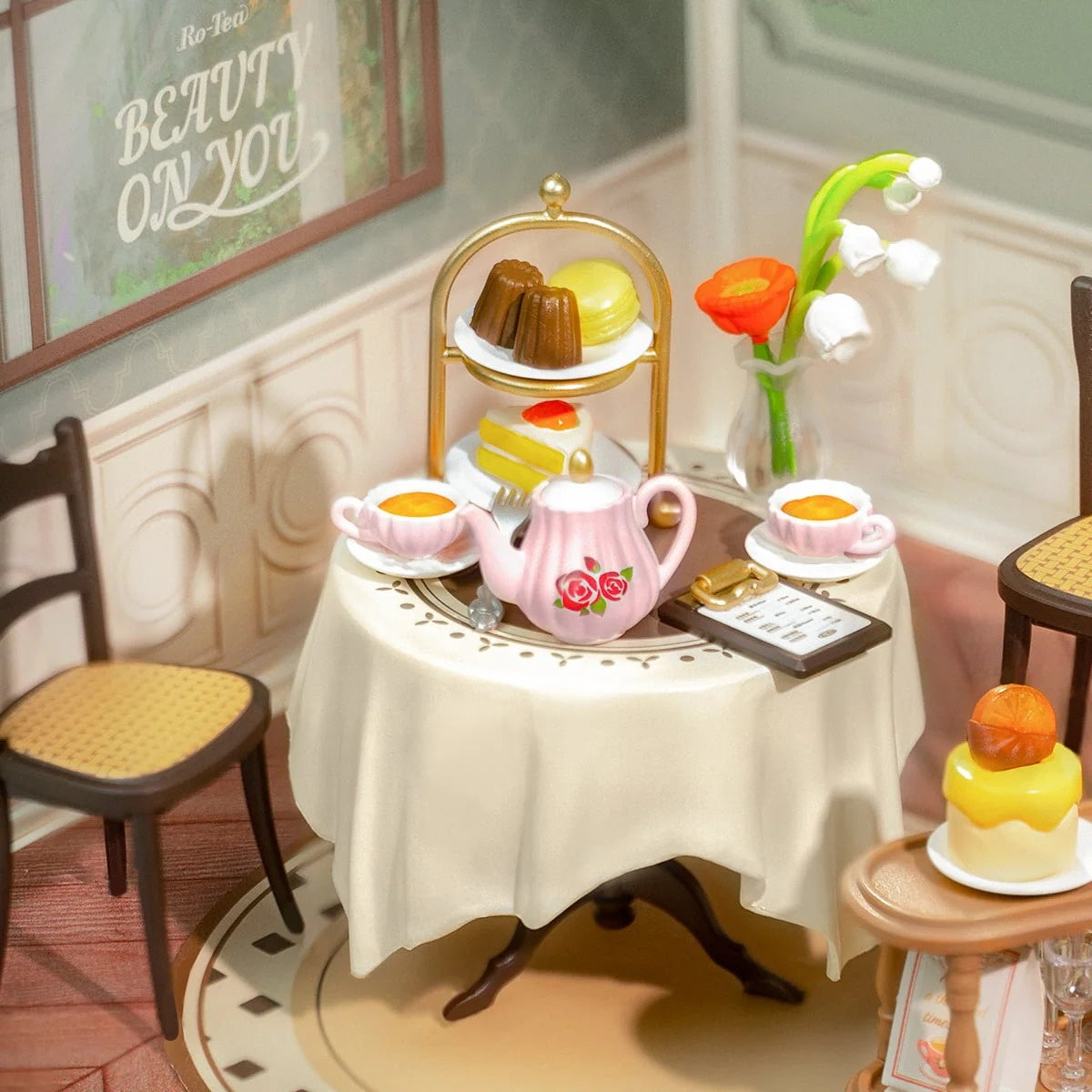 Rolife Sweet Sips Tea DIY Miniature House Kit