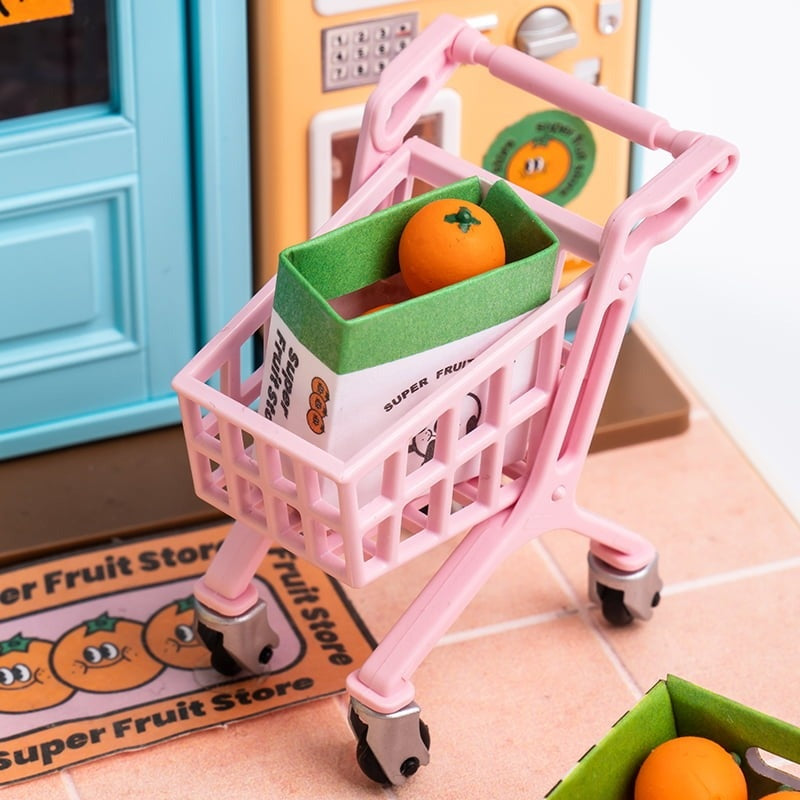 Rolife Super Fruit Store DIY Miniature House Kit, image 6