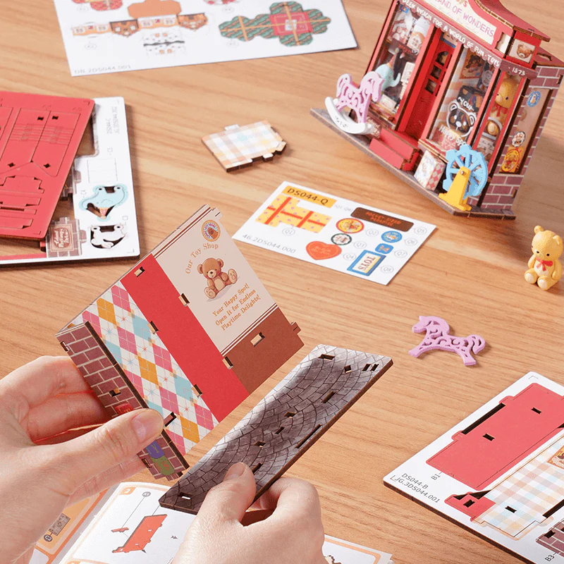 Rolife Whimsy Toy Shop DIY Miniature House Kit, image 7