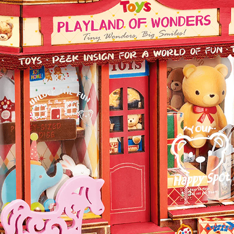 Rolife Whimsy Toy Shop DIY Miniature House Kit, image 3