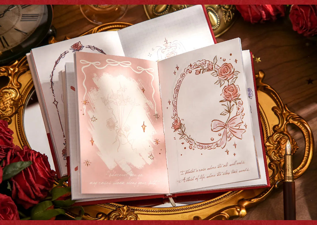 Rose Romance Series A6 Journal, image 11