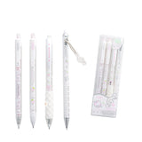 RosyPosy Chocolate-Shaped Gel Pen Set 4 Pack 0.5mm Fine Tip