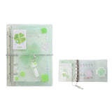 RosyPosy Transparent Mini Refillable Binder Notebook (A7 / M5)