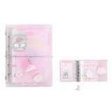 RosyPosy Transparent Mini Refillable Binder Notebook (A7 / M5)