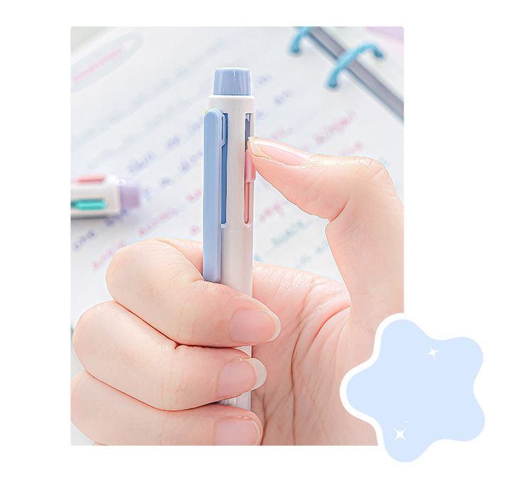 RosyPosy × M&G Lucidity 4-Colour 0.5mm Retractable Pen, image 7