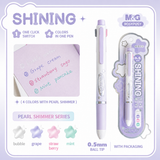 RosyPosy × M&G Lucidity 4-Colour 0.5mm Retractable Pen