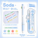RosyPosy × M&G Lucidity 4-Colour 0.5mm Retractable Pen