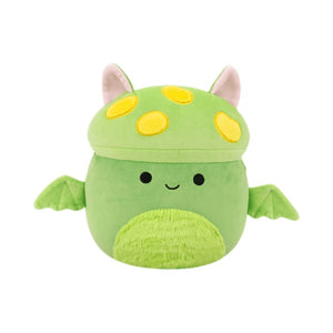 Squishmallows 5" S28 Earling - Neon Green Mushroom Bat with Fuzzy Belly Plush