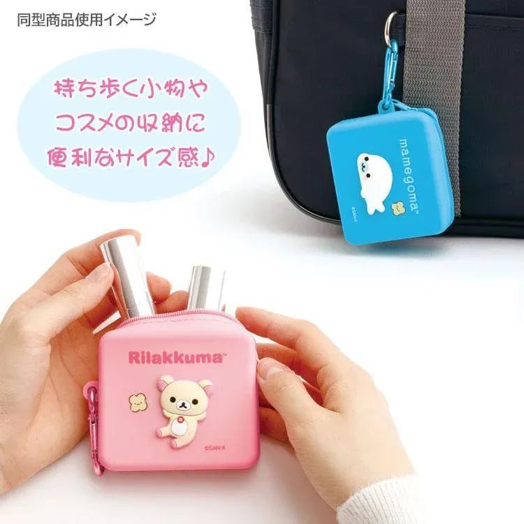 San-X Universe Mini Silicone Accessory Case With Carabiner, image 4