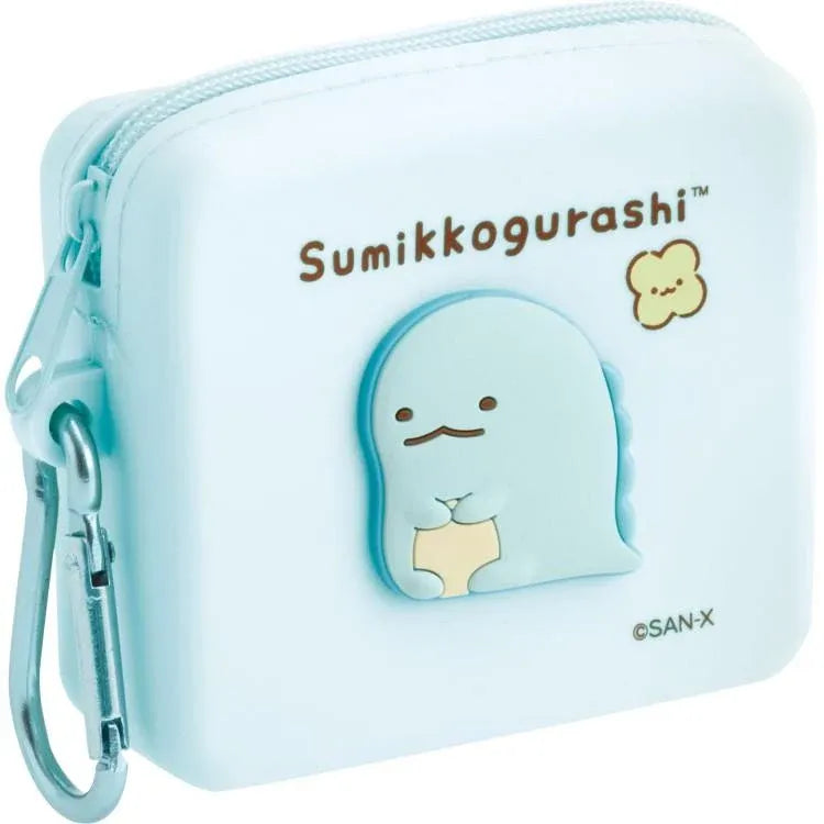 San-X Universe Mini Silicone Accessory Case With Carabiner, image 2