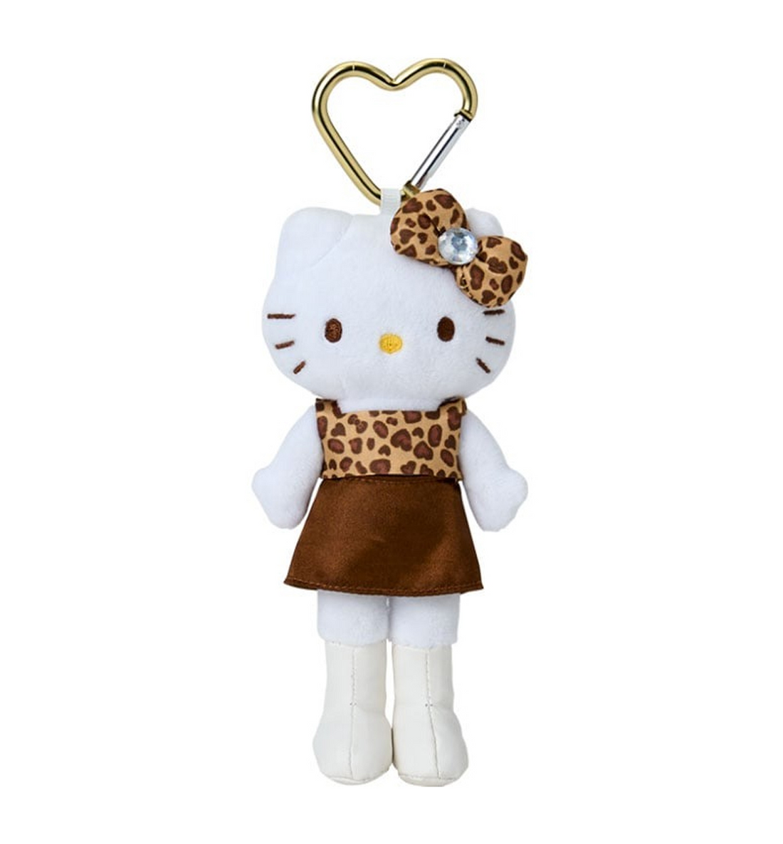 Sanrio Hello Kitty Gogo Gal Style Up Plush Mascot Holder Keychain, image 3