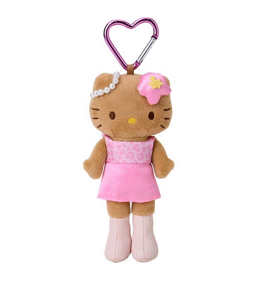 Sanrio Hello Kitty Gogo Gal Style Up Plush Mascot Holder Keychain, image 2