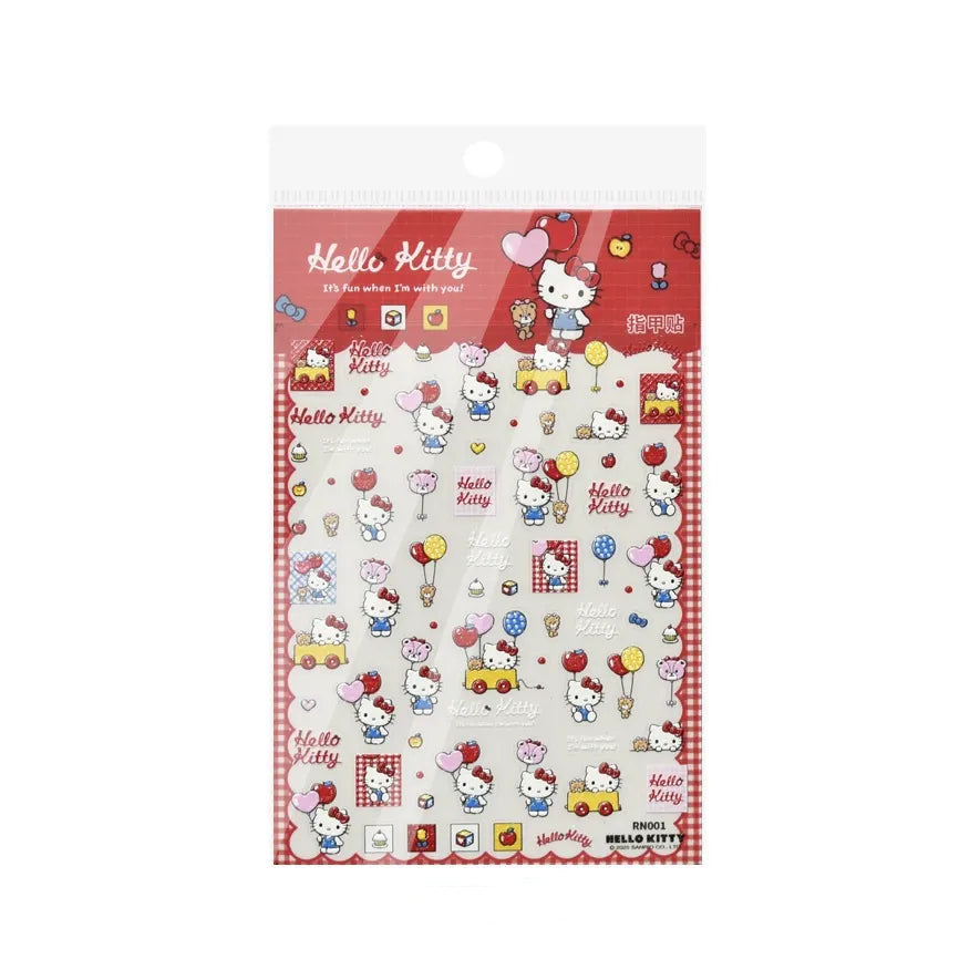 Sanrio x Tomoni Sanrio Characters 3D Embossed Stickers for Nail Art, Journaling & DIY, image 15