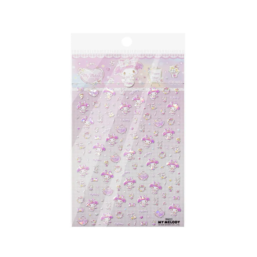 Sanrio x Tomoni Sanrio Characters 3D Embossed Stickers for Nail Art, Journaling & DIY, image 11
