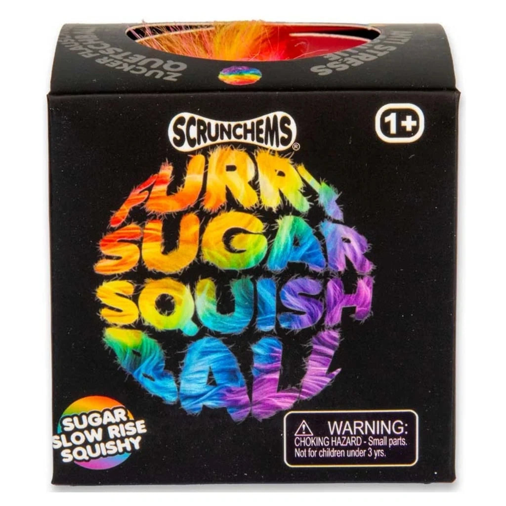 Scrunchems Furry Sugar Squish Ball – Assorted