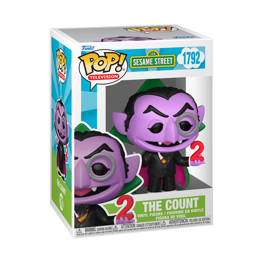 Funko Pop! Sesame Street - The Count Vinyl Figure, image 2