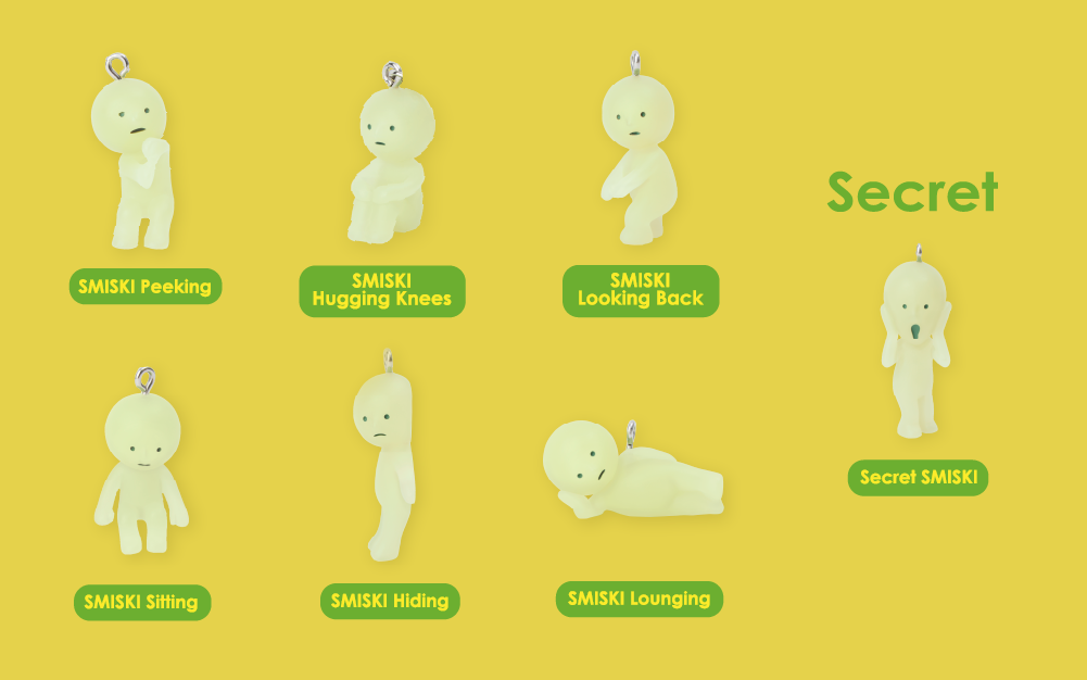 Smiski Mini Mystery Strap Accessory Series 1 Blind Capsule, image 3
