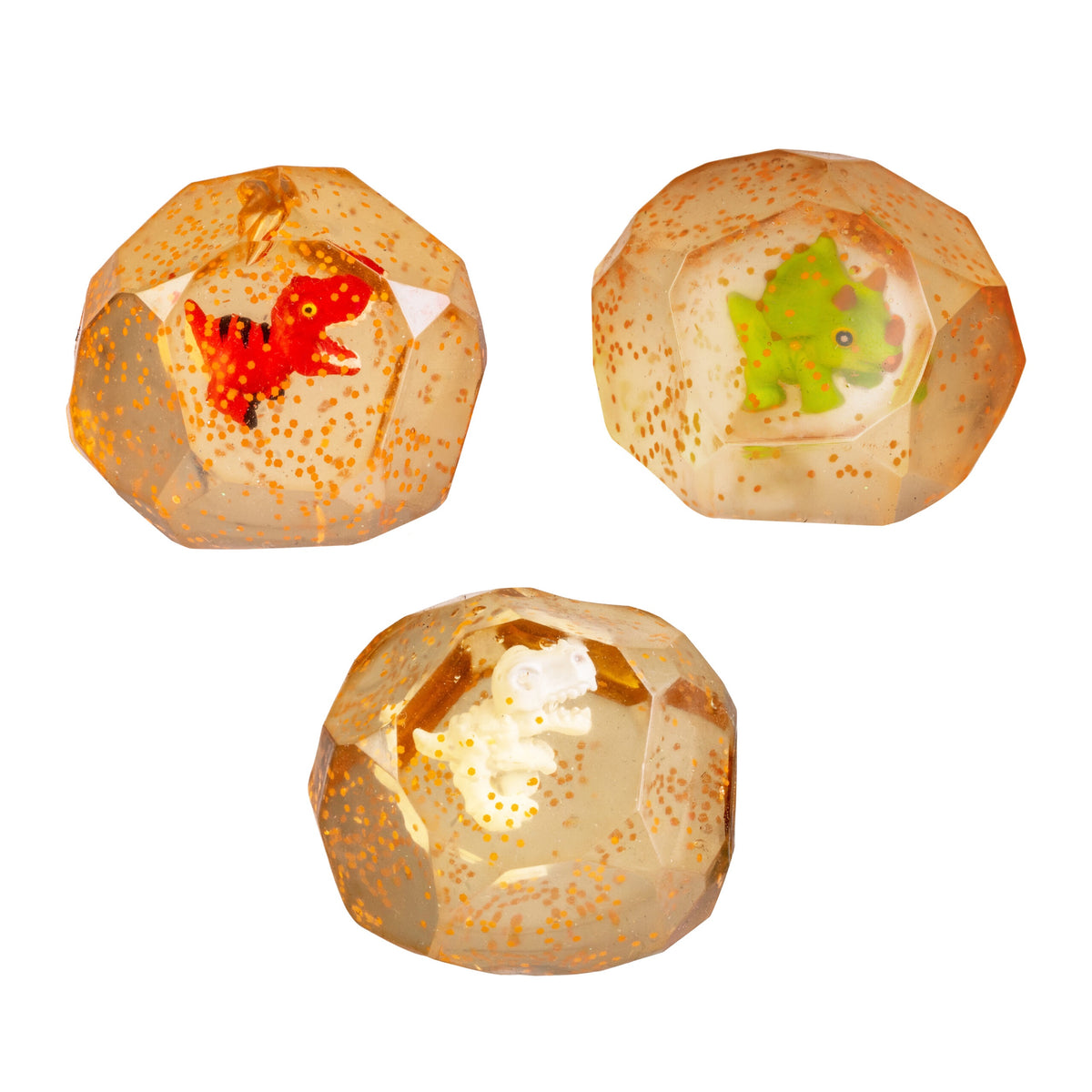Smoosho’s Super Squeeze Diamond Sphere Glow-in-the-Dark Dino