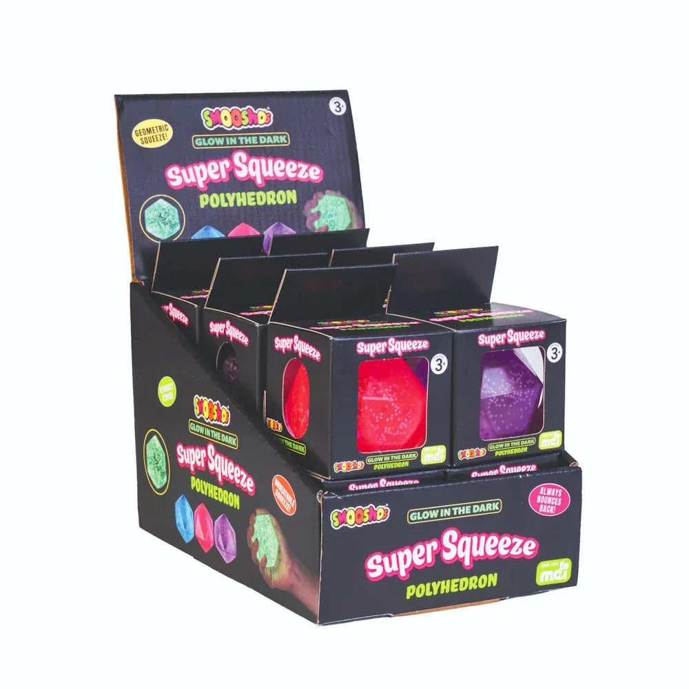 Smoosho's Super Squeeze Glow in the Dark Polyhedron, image 3