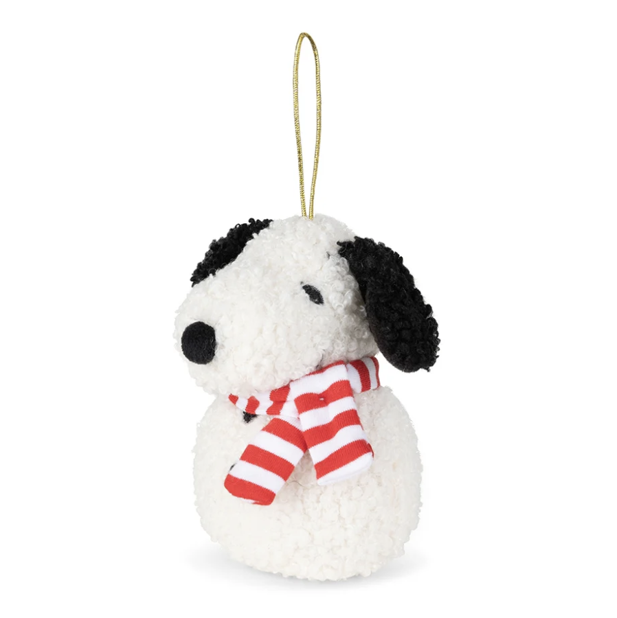 Snoopy ECO Tiny Teddy Cream Snowman