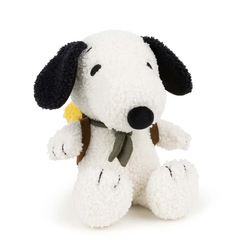 Snoopy With Woodstock in Backpack