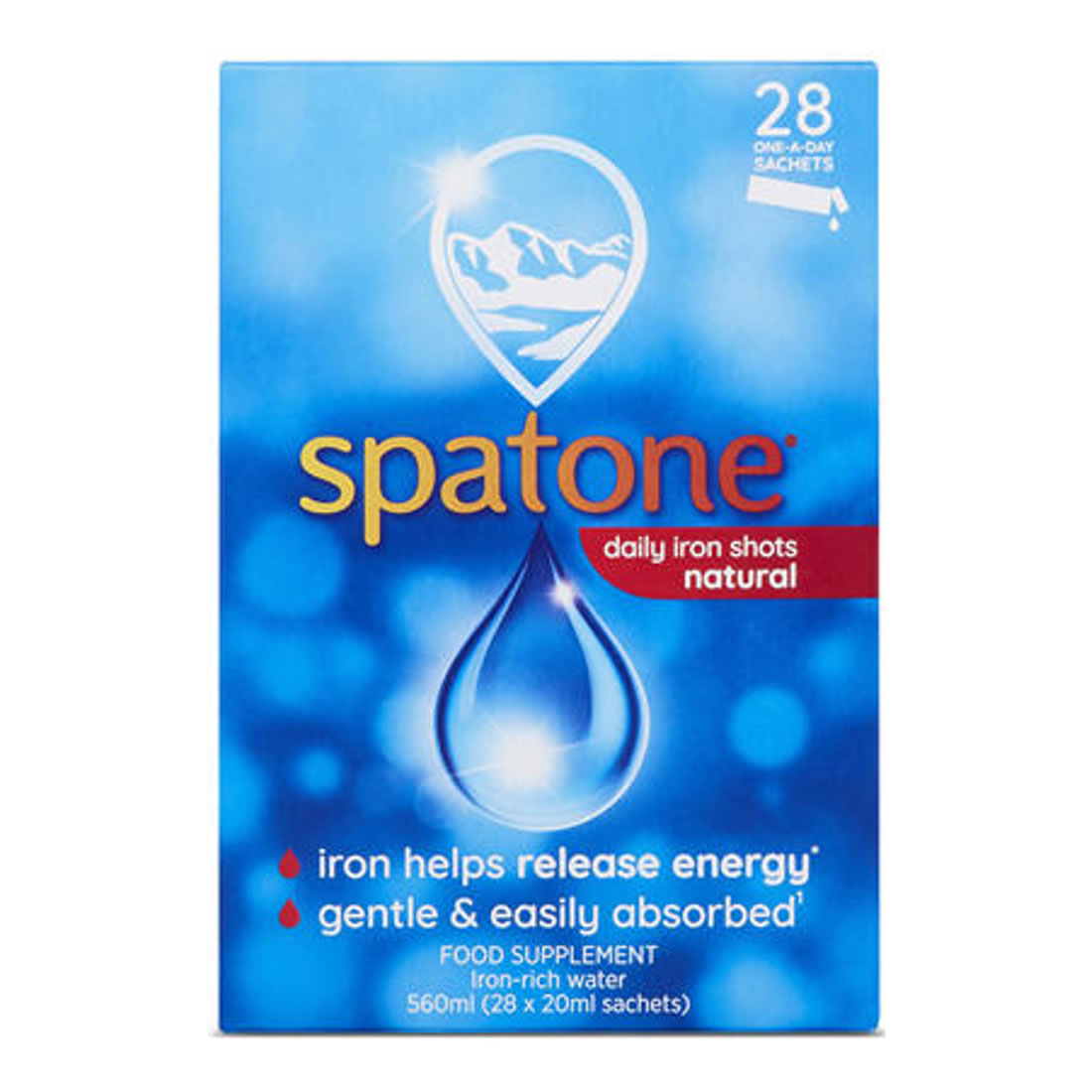 Spatone Natural Liquid Iron 28 Sachets