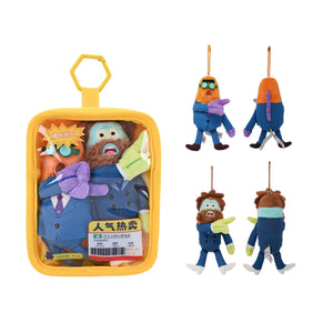 SpongeBob SquarePants Bikini Bottom Plush Duo Coin Purse with Clip, image 7