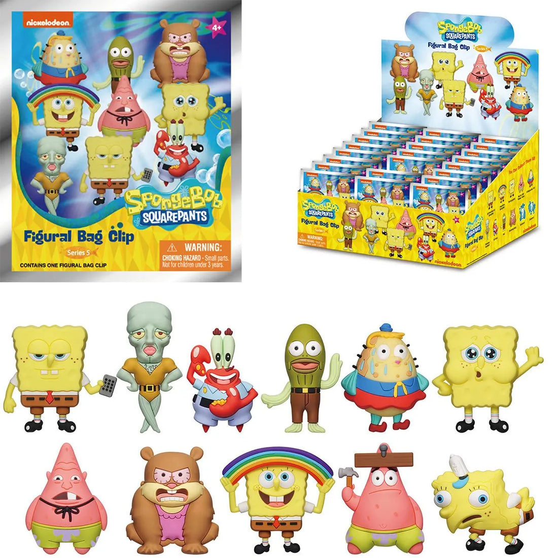 Spongebob - 3D Foam Keychains Blind Bag - Series 5, image 4
