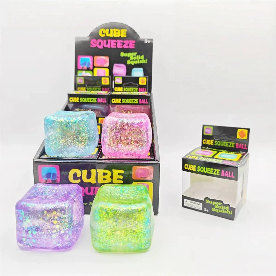 Squeeze Ice Cube Squishy Toy, image 4