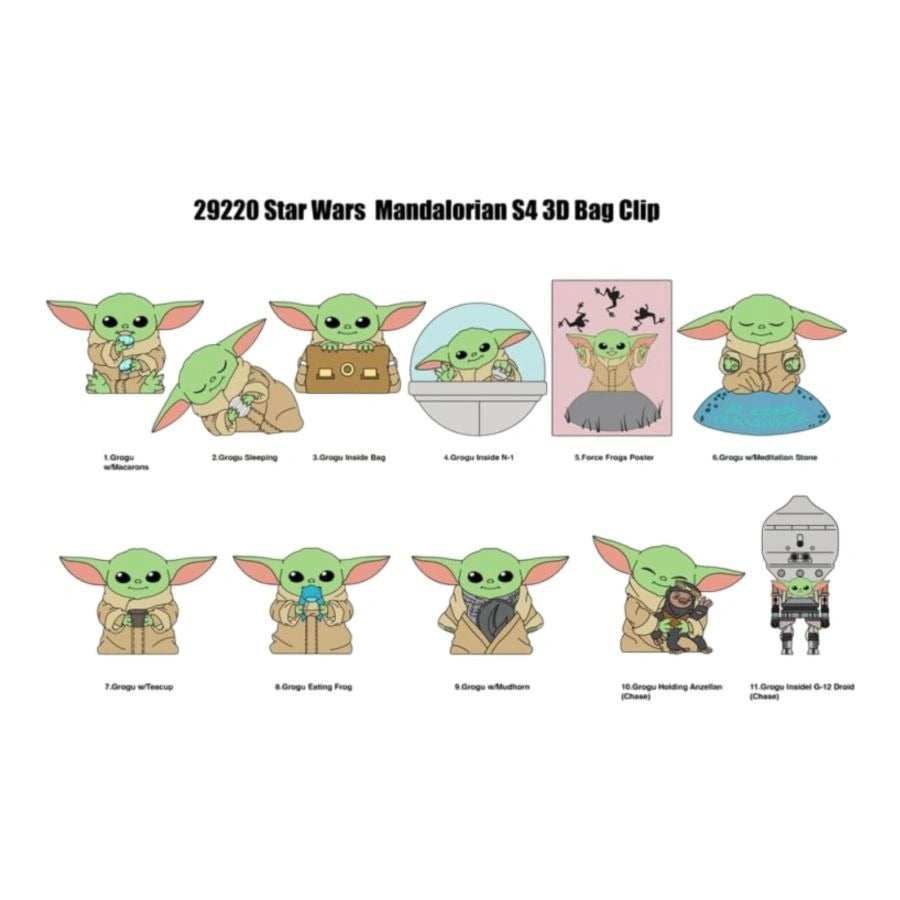 Star Wars: Mandalorian - Best of Grogu Bag Clip Blind Bag, image 3